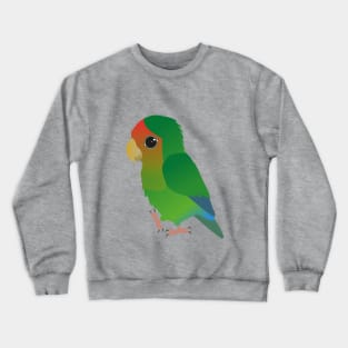 Cute peach faced lovebird Crewneck Sweatshirt